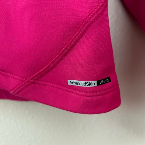 Salomon Long Sleeve 1/4 Zip Pullover Shirt base layer running Gorpcore pink L - Picture 8 of 13